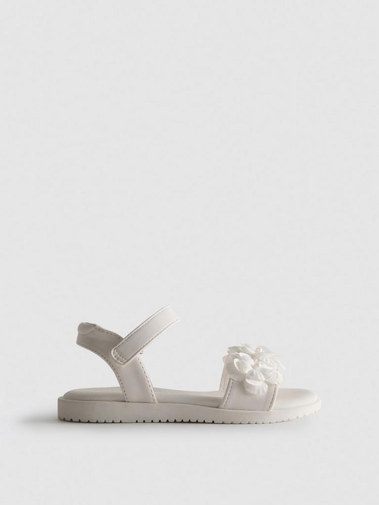 Tulle Flower Occasion Sandals