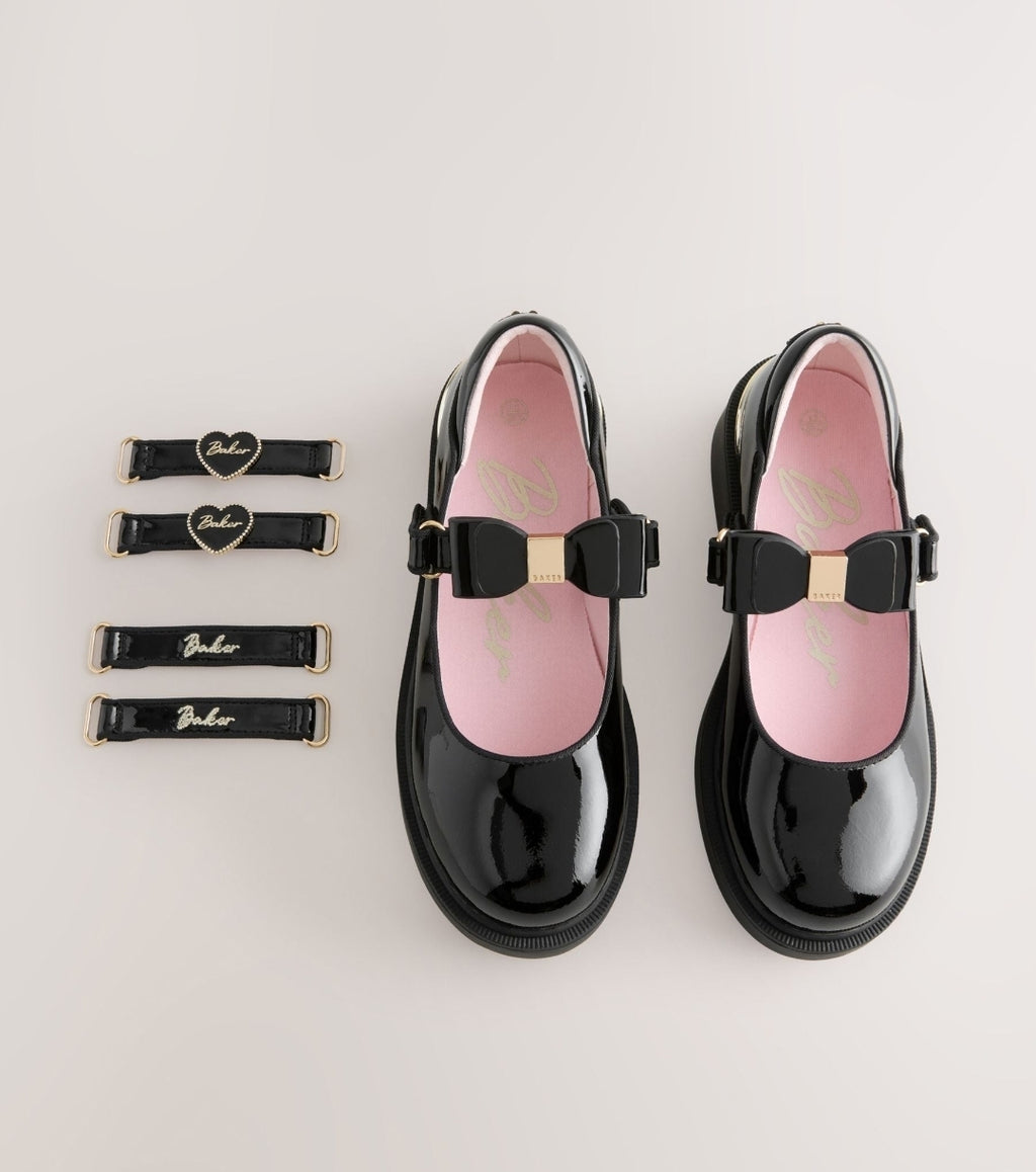 Baker by Ted Baker Back to School
Patent Multiple Straps Chunky M