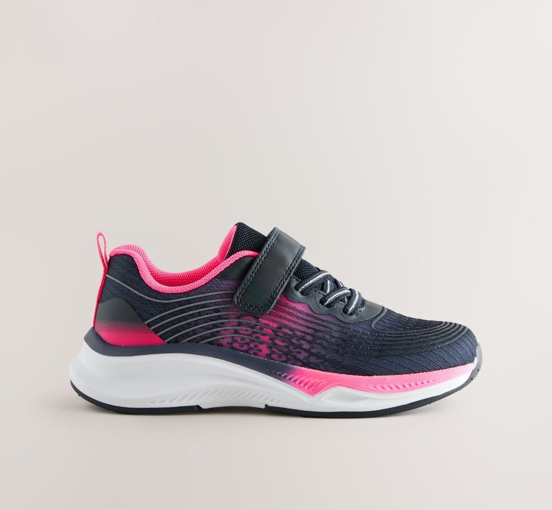 Navy/Pink Standard Fit (F) Elastic
Lace-Up