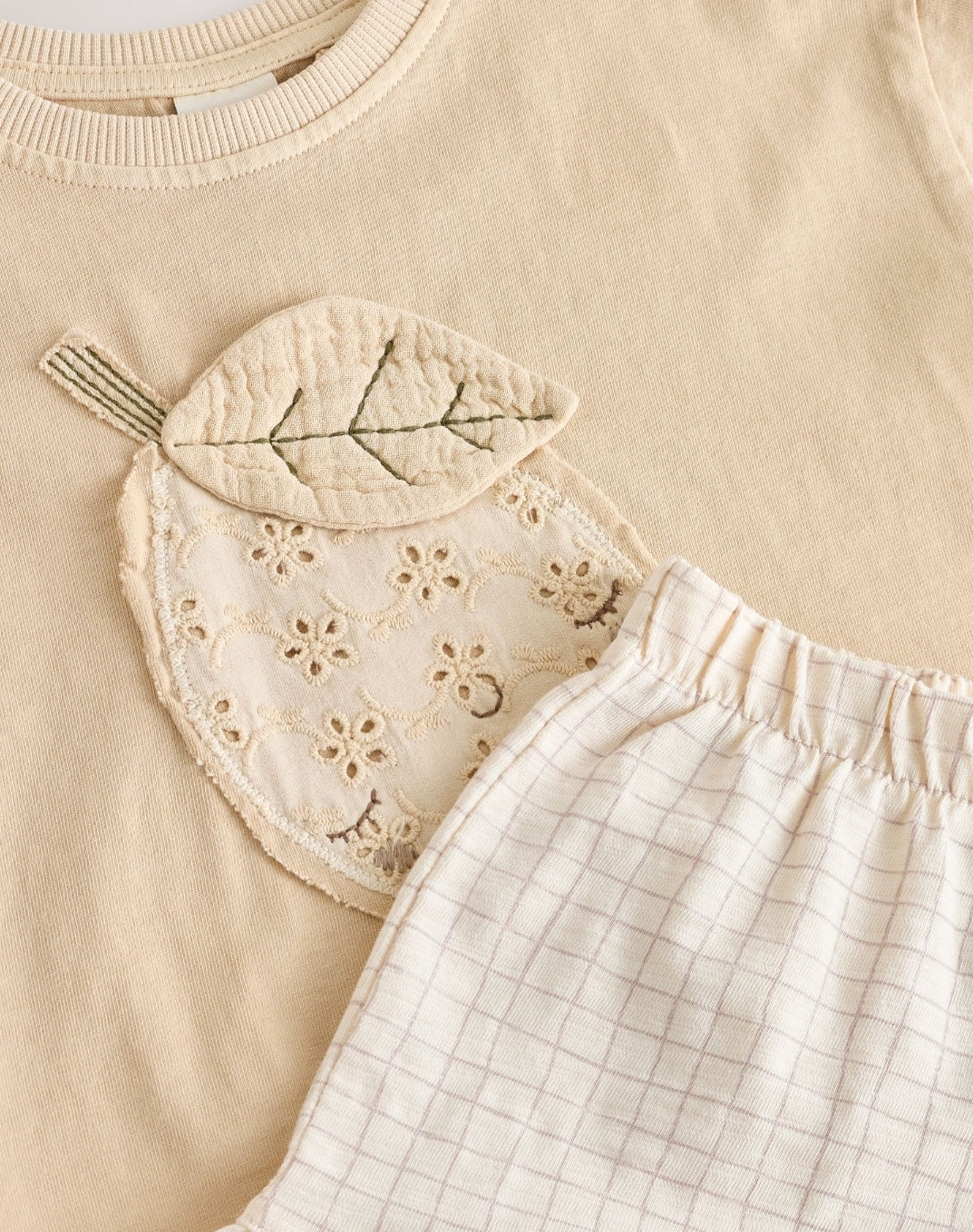 Lemon Yellow Short Sleeve T-Shirt
and Shorts Set