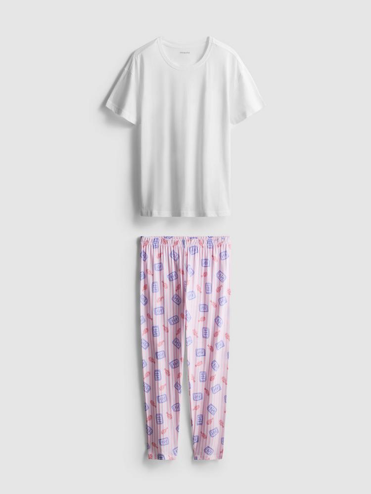 Printed Cotton Pyjama Set