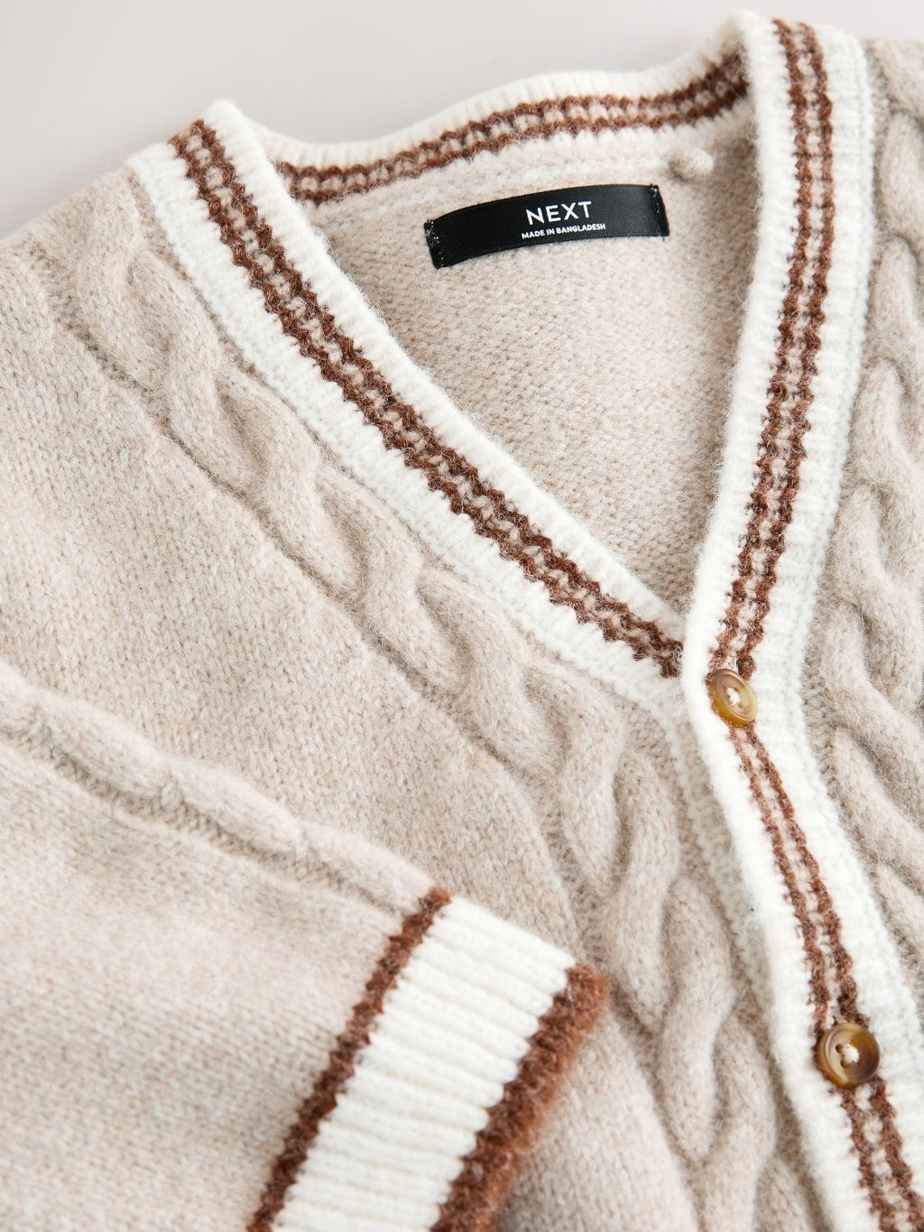 Neutral Bear Character Cardigan