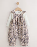 Leopard Print Baby Jersey
Dungarees and Bodysuit Set 2