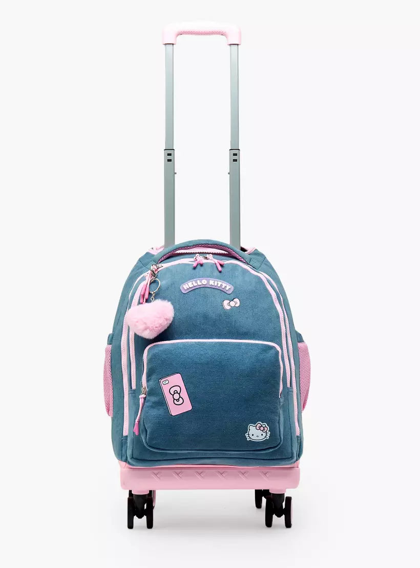 Sanrio Hello Kitty Print Trolley Bag 18 inches