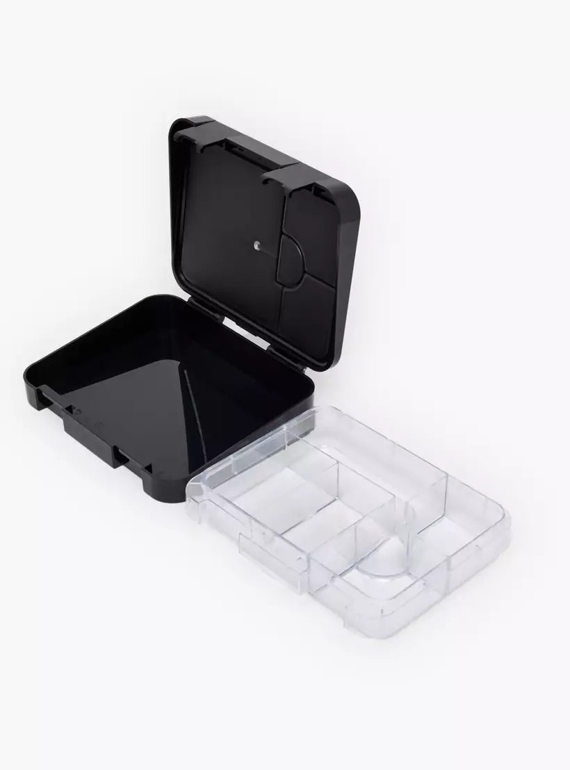Sanrio Kuromi Print Bento Lunch Box for Girls with Clip Lock Lid