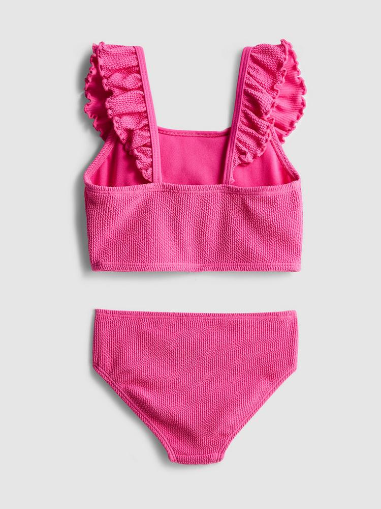 Ruffle Textured Bikini