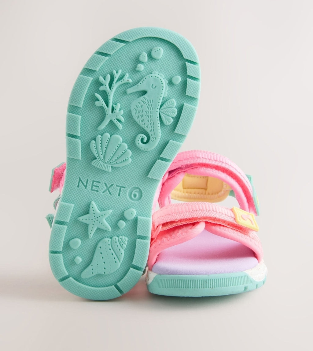 Multi Bright Trekker Sandals