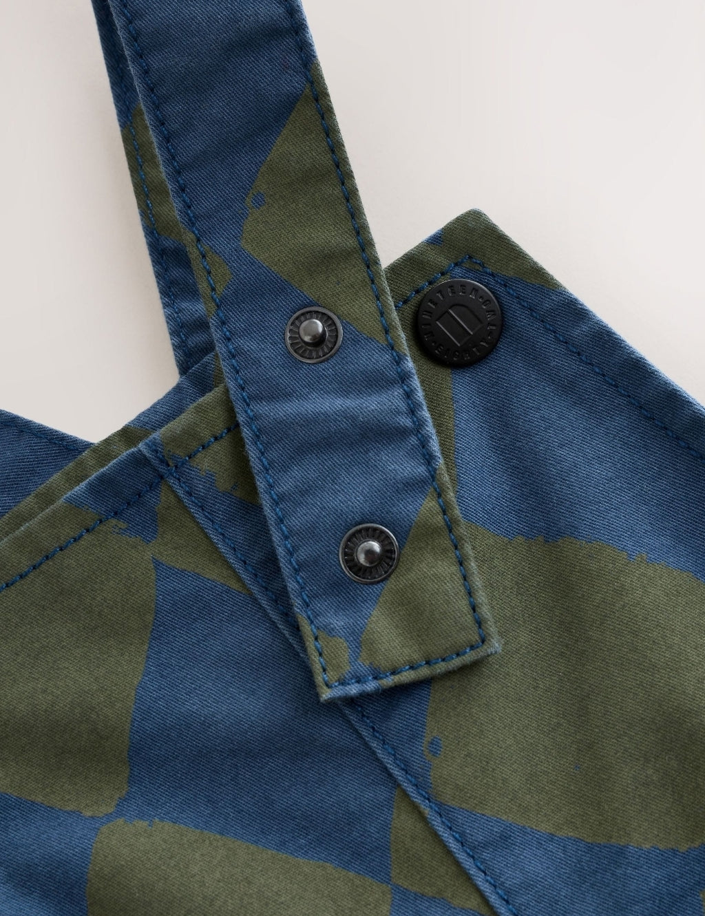Green/Blue Harlequin Dungarees