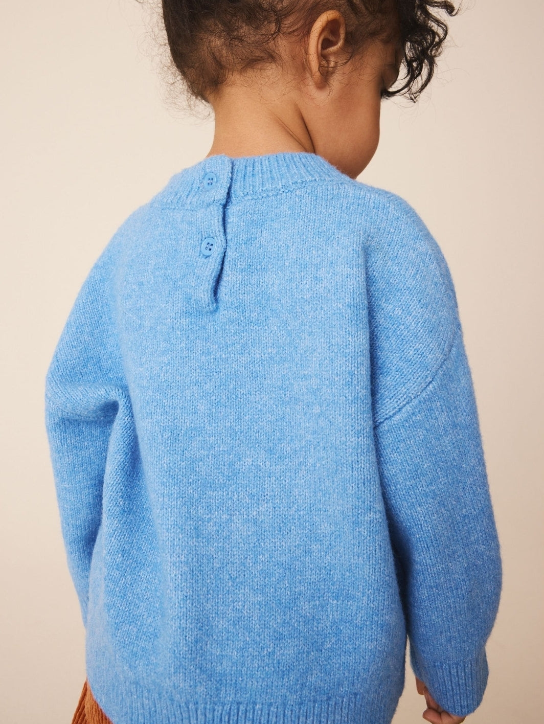 Blue Boxy Jumper