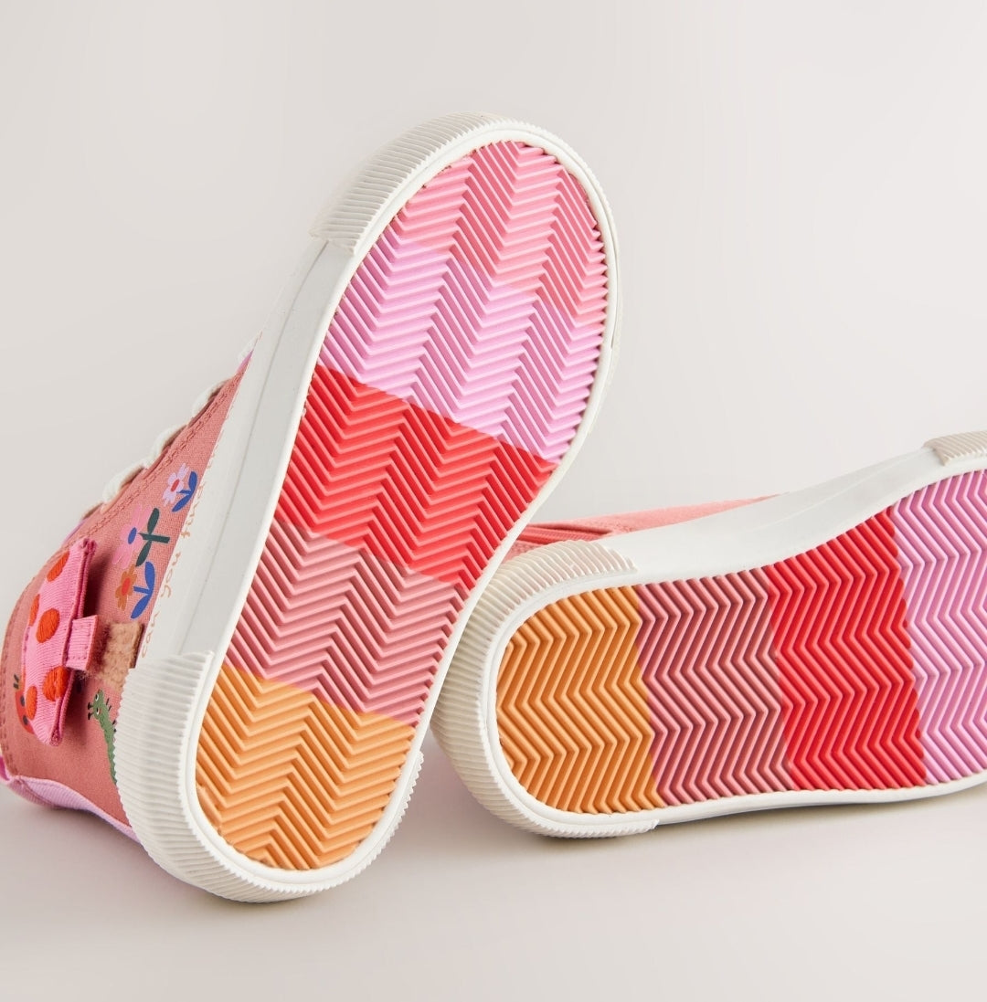 Coral Pink Interactive Standard Fit
(F) High Top Trainers