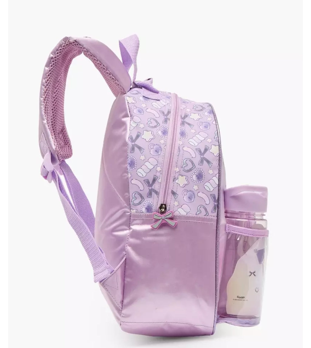 Sanrio Kuromi 3-Piece School Backpack Set 14 inches