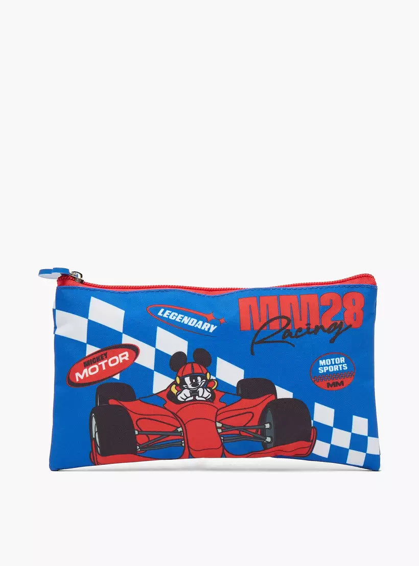 Disney Mickey Mouse 3-Piece School Trolley Bag Set  14 inches