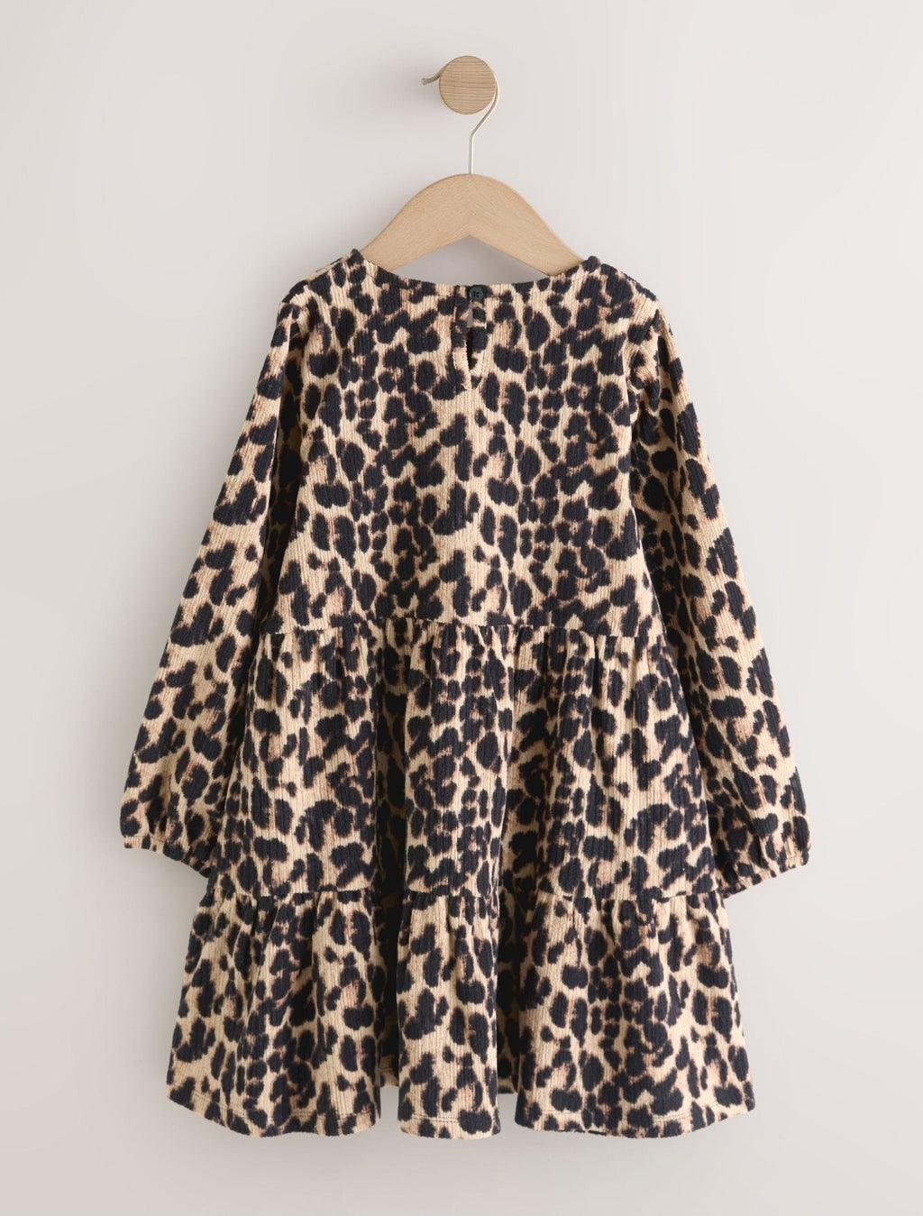 Animal Print Long Sleeve Jersey
Dress