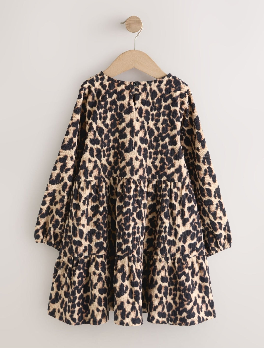 Animal Print Long Sleeve Jersey
Dress