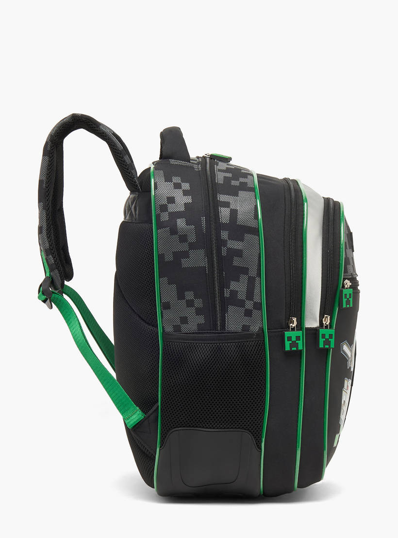 Minecraft Print Backpack 16 inches