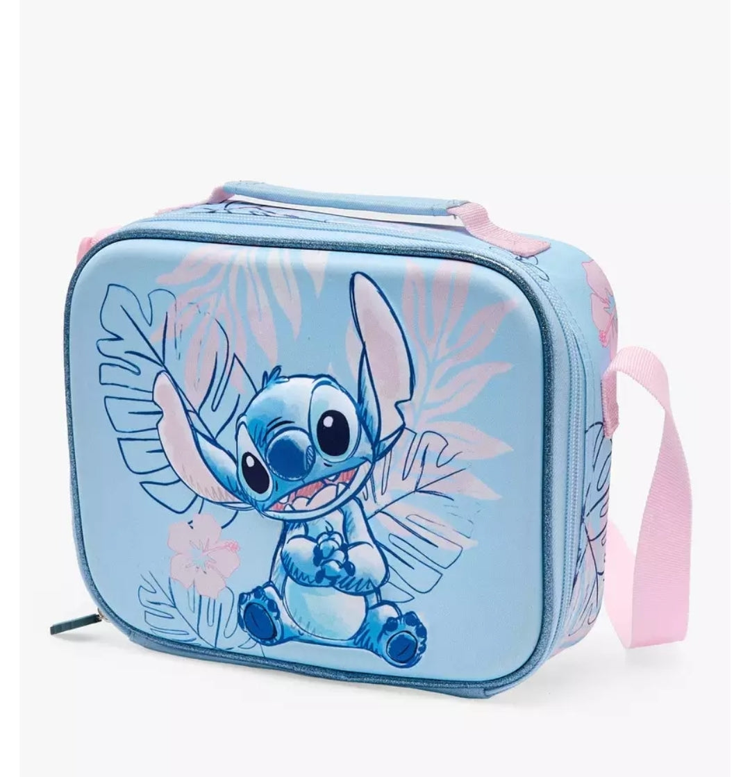 Sanrio Stitch Print 3-Piece Trolley Bag Set  14 inches
