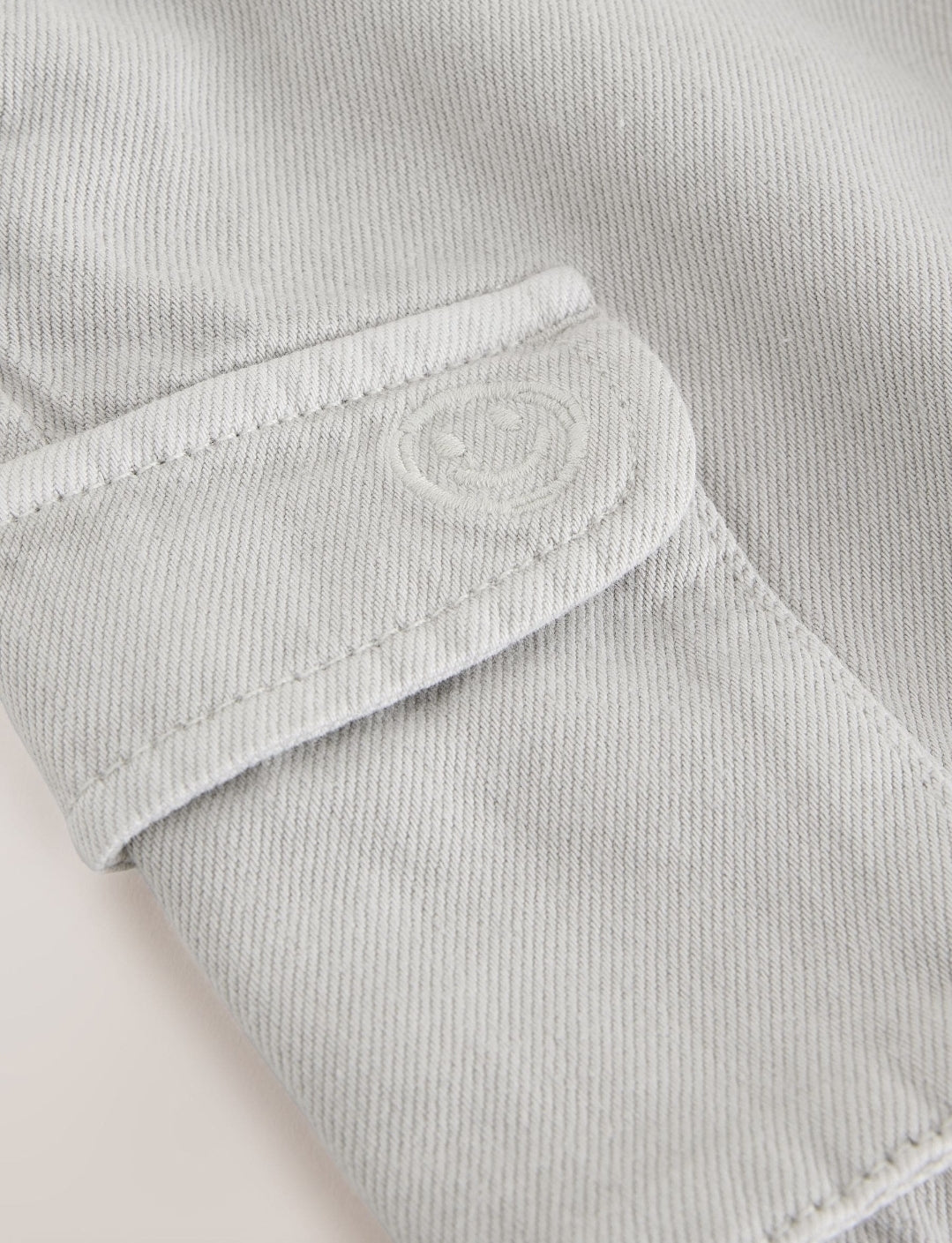 Grey 100% Cotton Cargo Trouser
Jeans