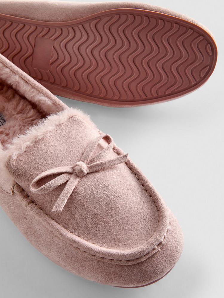 Primark Faux Suede Moccasin Slippers