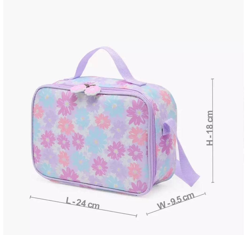 New Expressions Printed 3-Piece Trolley Backpack Set  18 inches