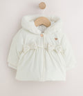 White Puffer Baby Jacket