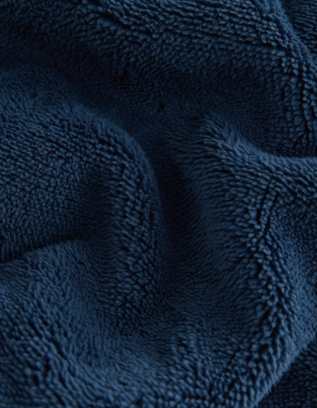 Navy Fleece Robe