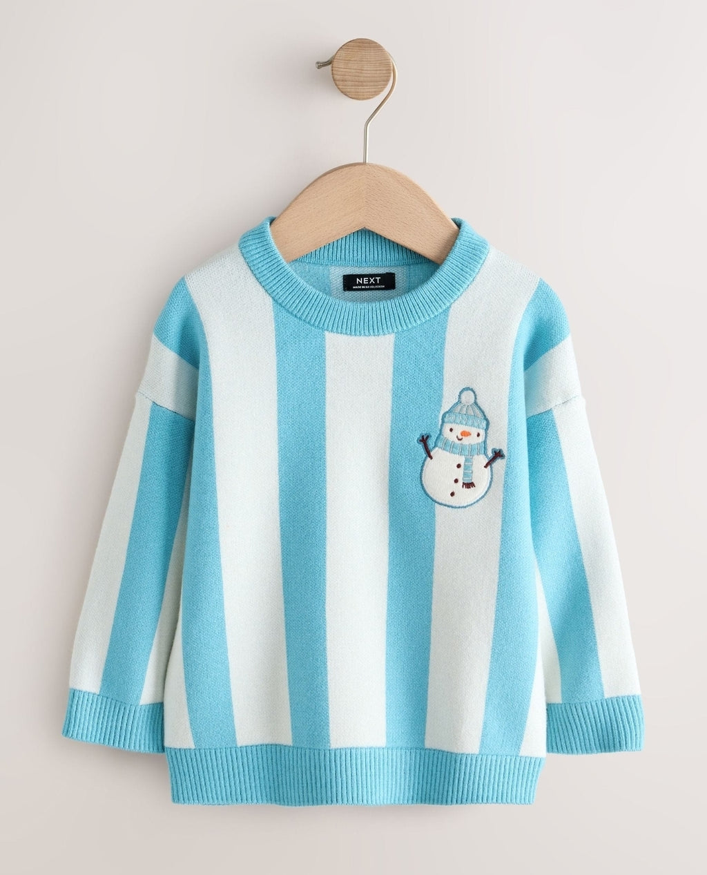 Blue Christmas Crew Neck Jumper