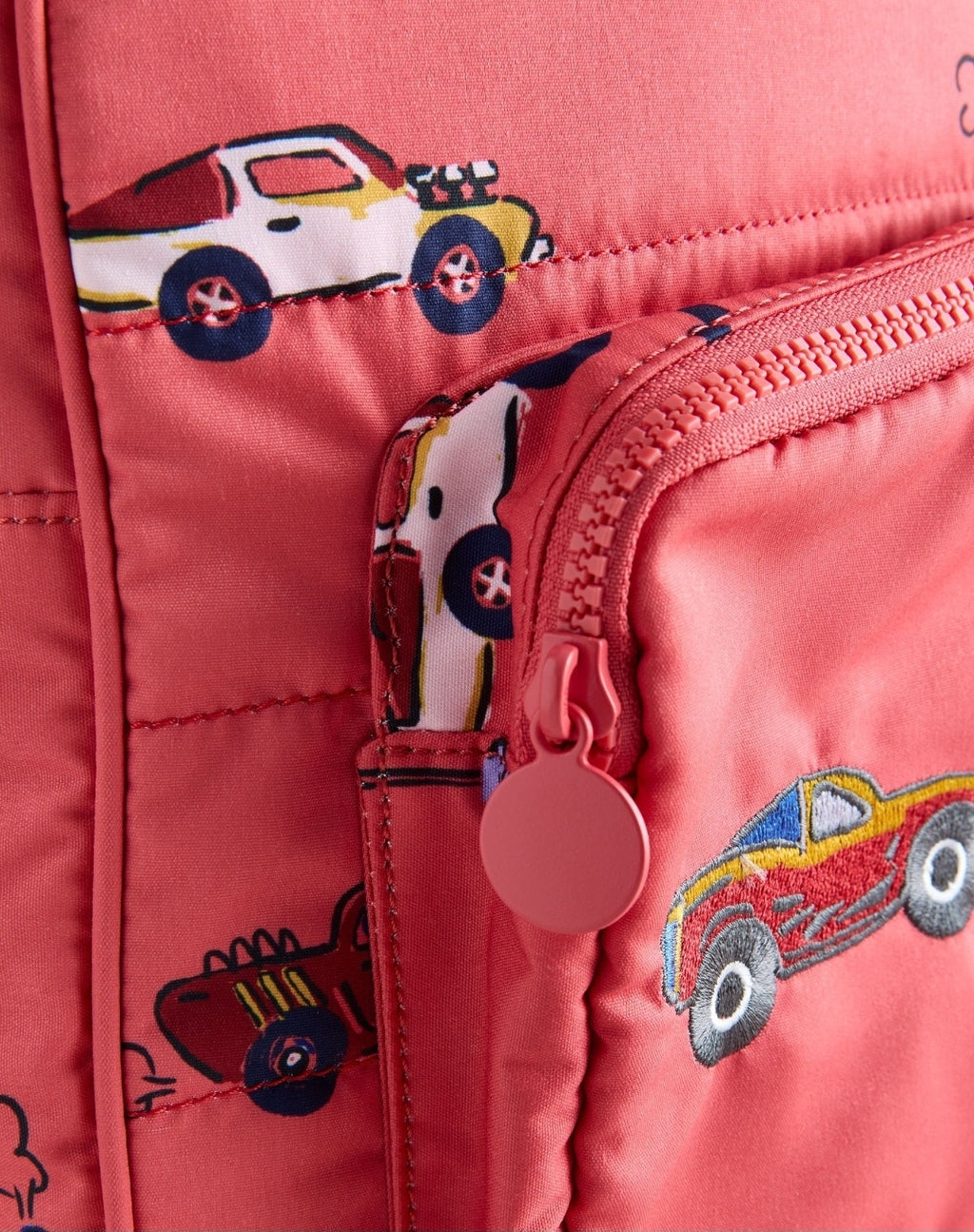Red Racing Cars Backpack 14 inches