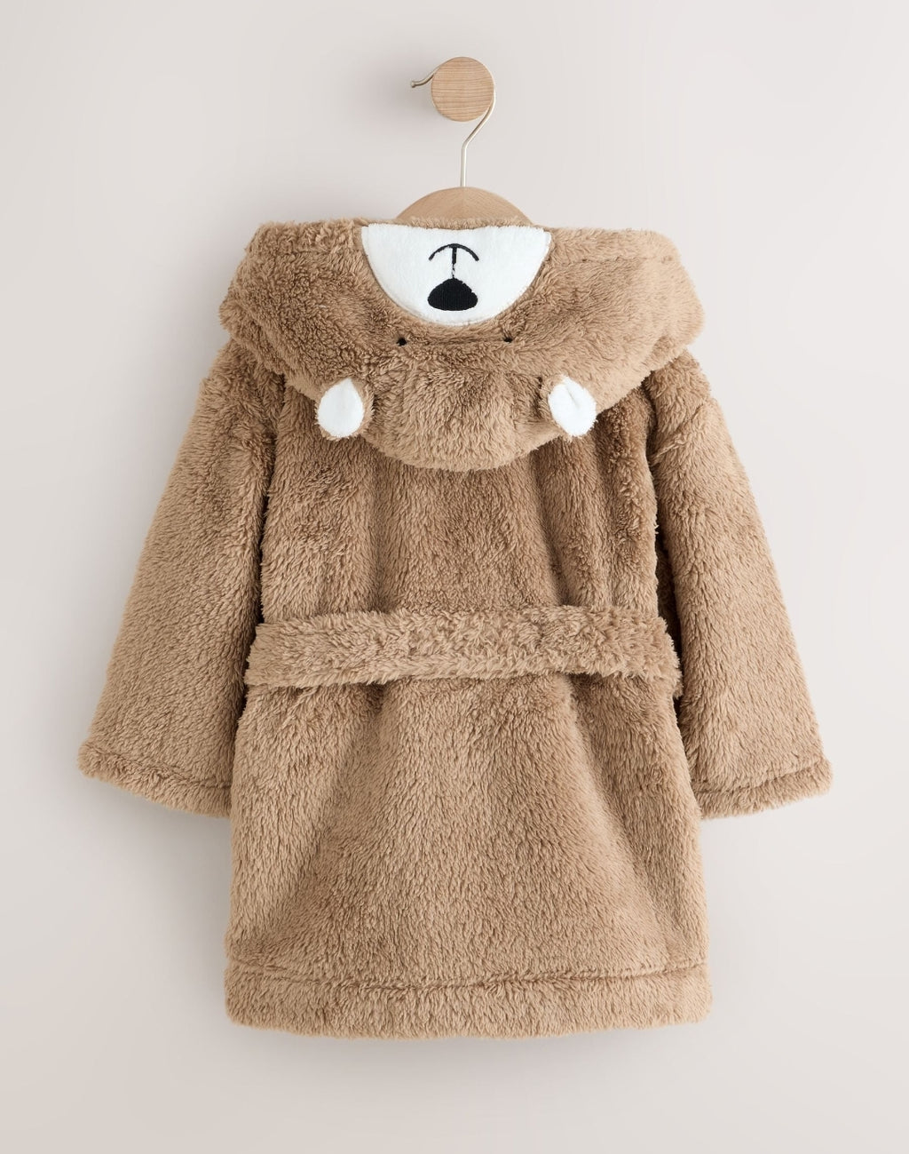 Brown Bear Fleece Robe