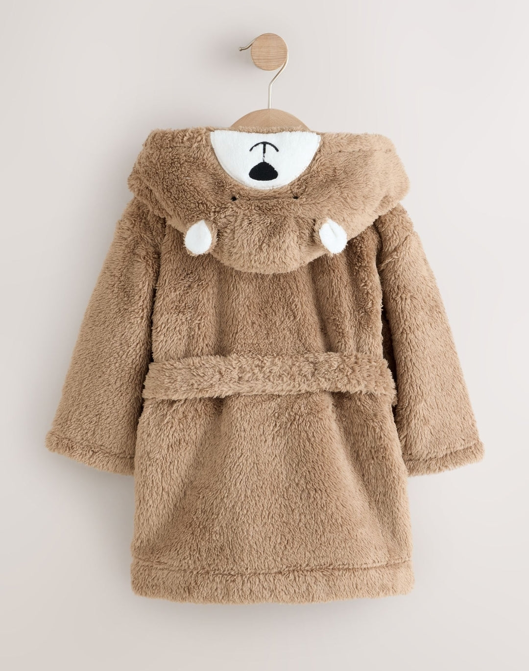 Brown Bear Fleece Robe
