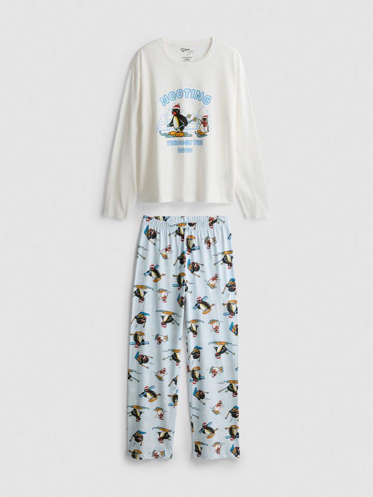 Primark Women’s Pure Cotton Pingu Family Christmas Pyjamas