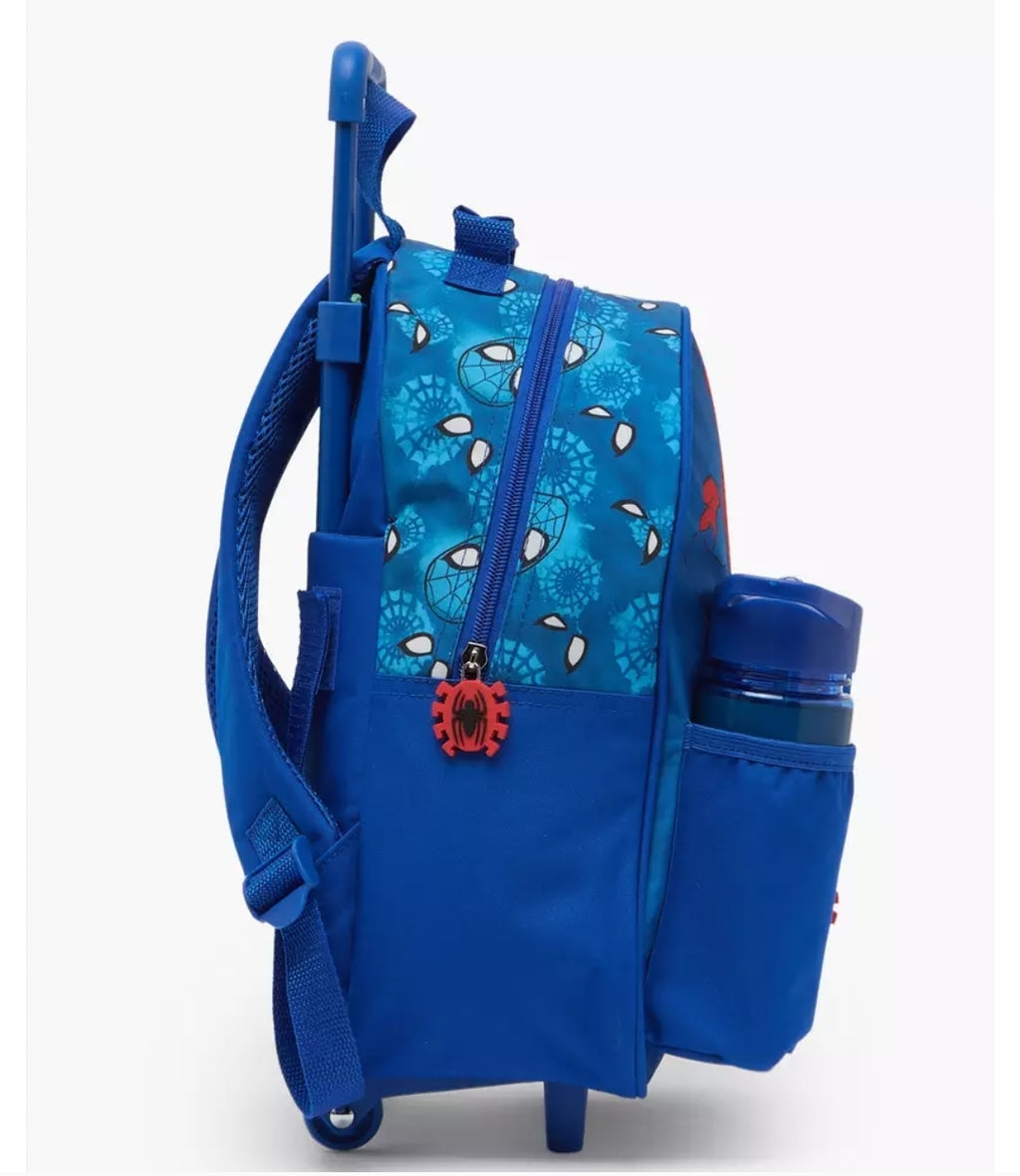 Spider-Man 3-Piece School Trolley Bag Set 14 inches