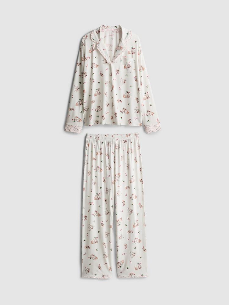 Primark Love To Lounge Printed Boyfriend Pyjamas