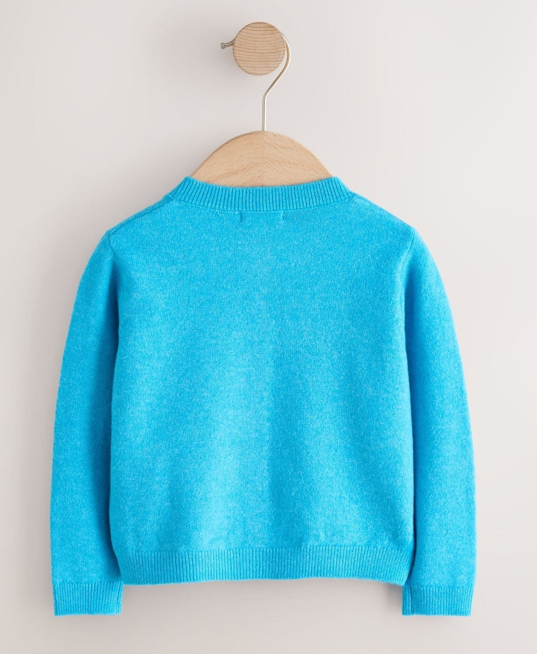 Bright Blue Knit Cardigan