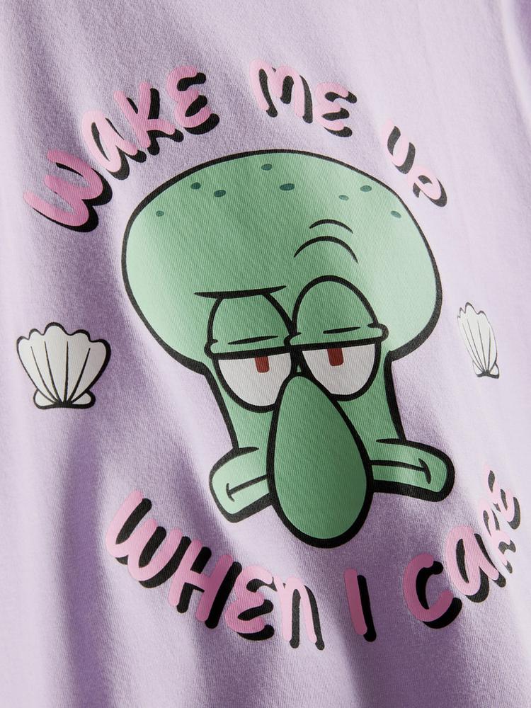 SpongeBob SquarePants Graphic Cotton Pyjamas