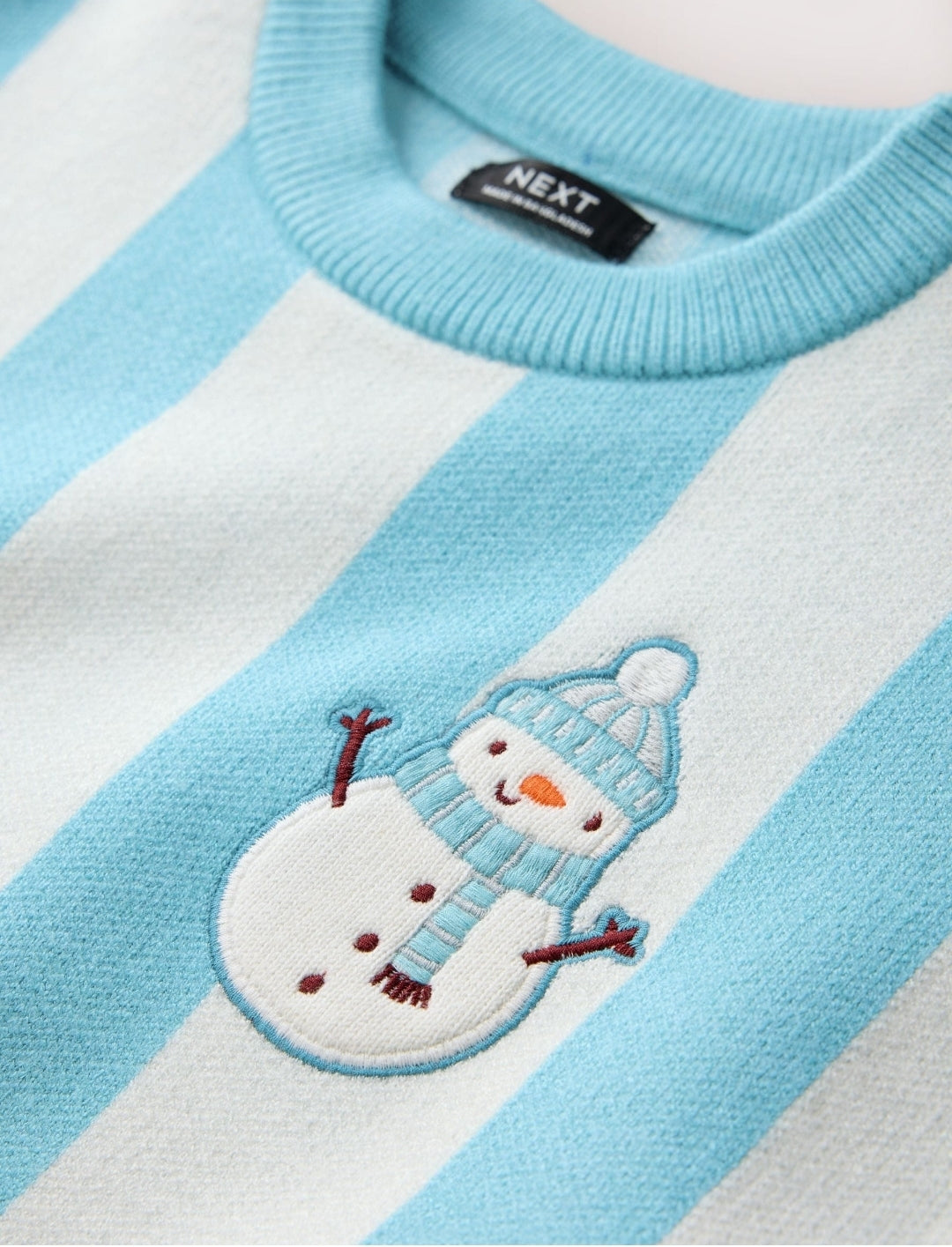 Blue Christmas Crew Neck Jumper
