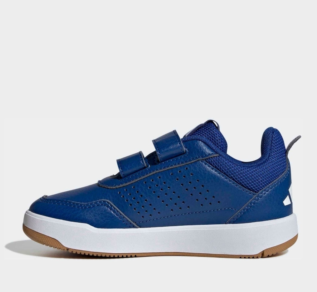 adidas Blue Hook and Loop Tensaur Sport 3.0 Junior Trainers