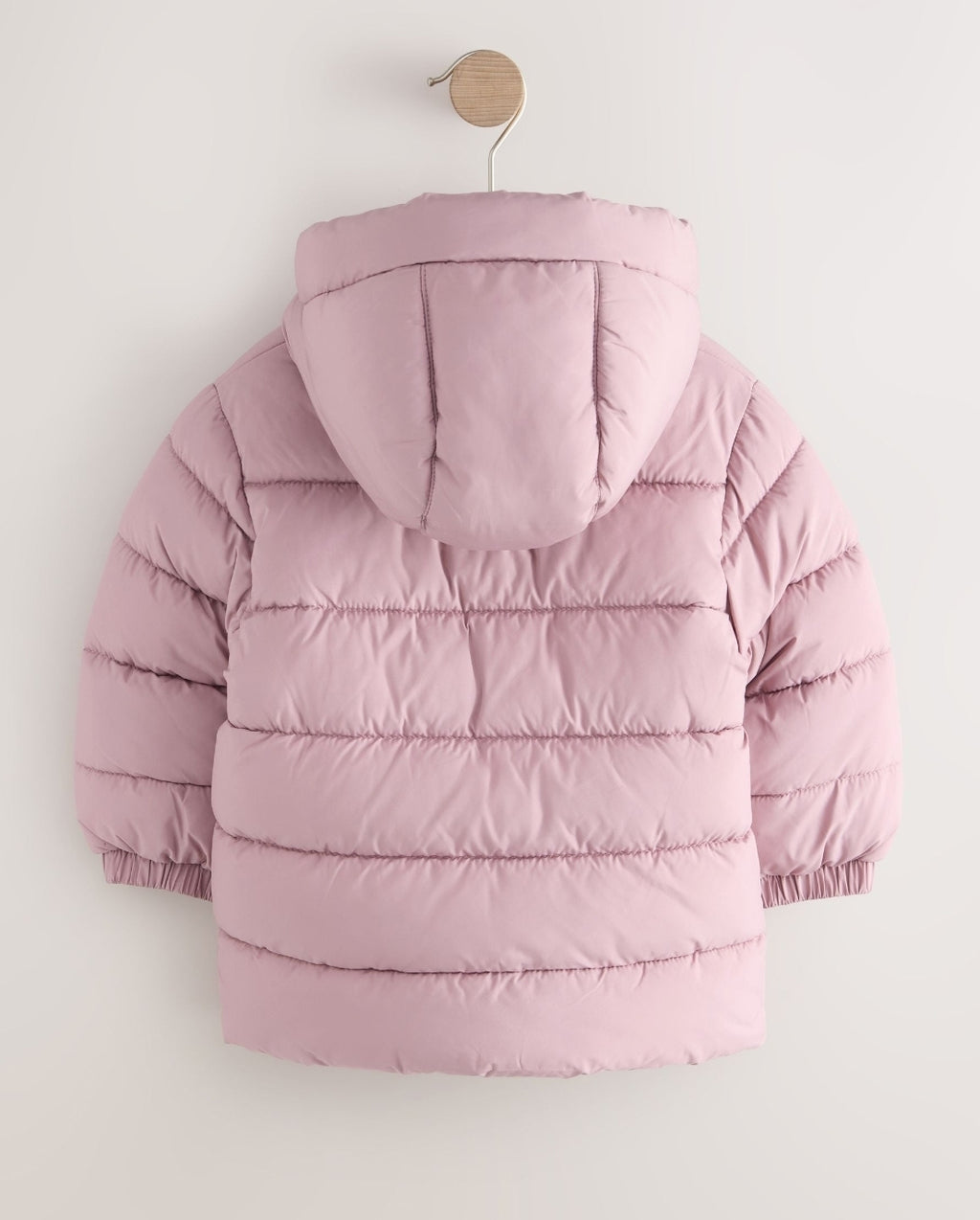 Pink Shower Resistant Fleece Lined Padded Coat