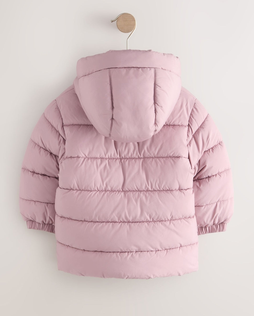 Pink Shower Resistant Fleece Lined Padded Coat