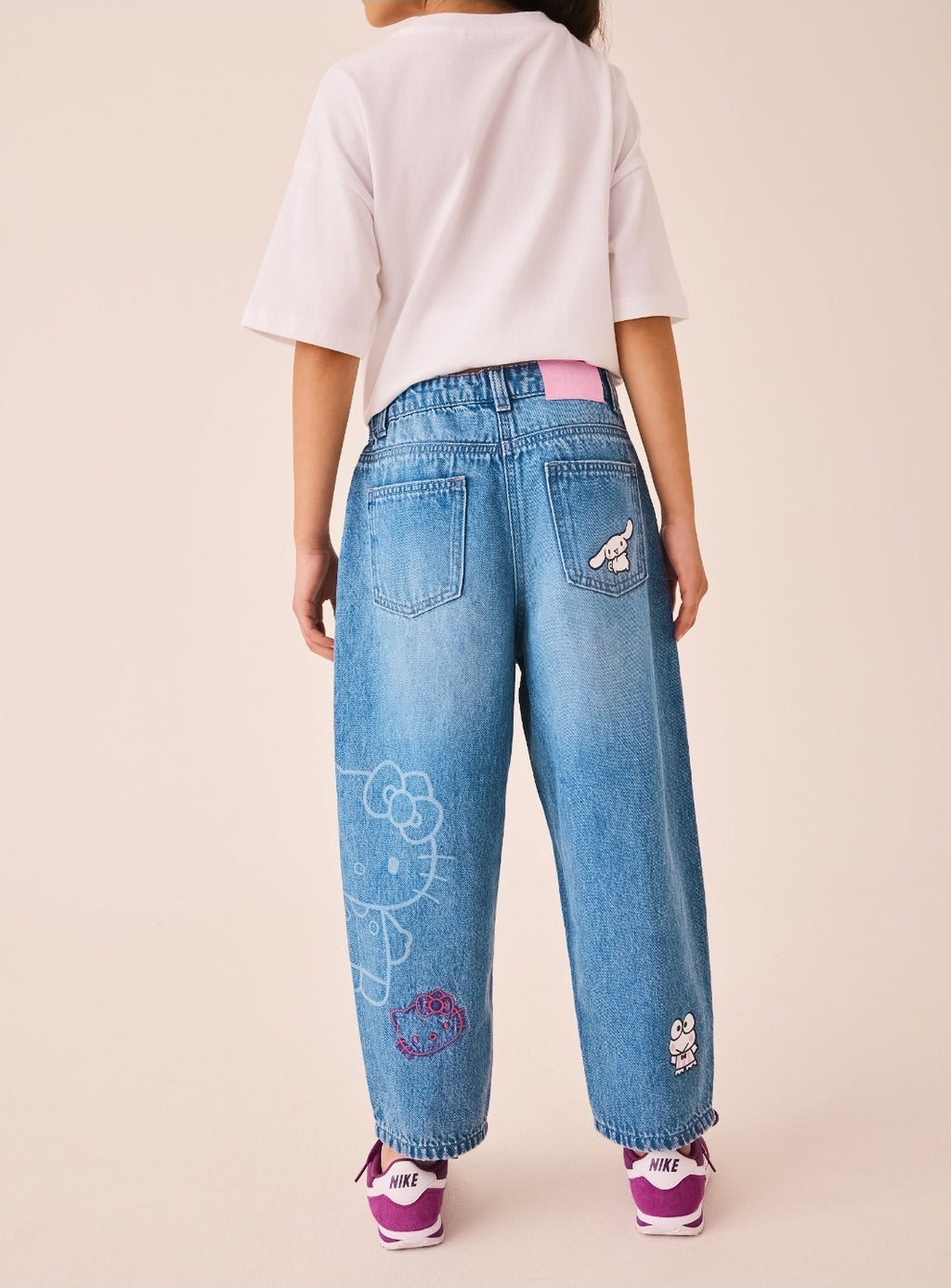 Hello Kitty Barrel Jeans