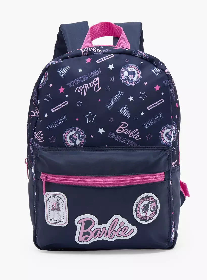 Barbie Printed School Backpack - 17 inches