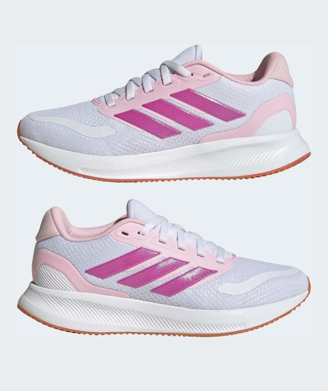 adidas White Runfalcon 5 Lace Running
Junior Trainers