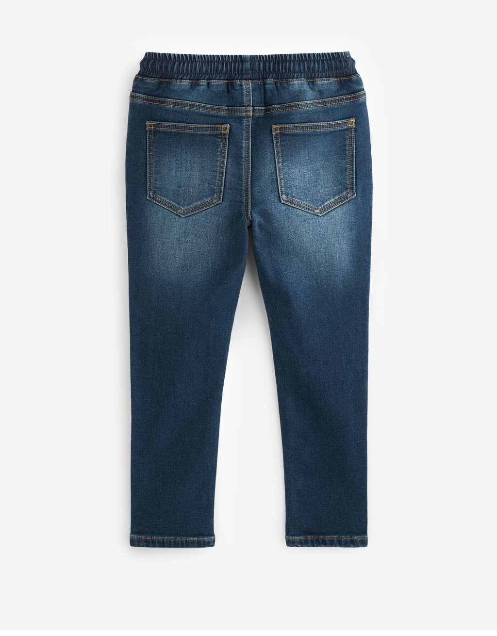 Indigo Blue Skinny Fit Stretch Elasticated Waist Jeans