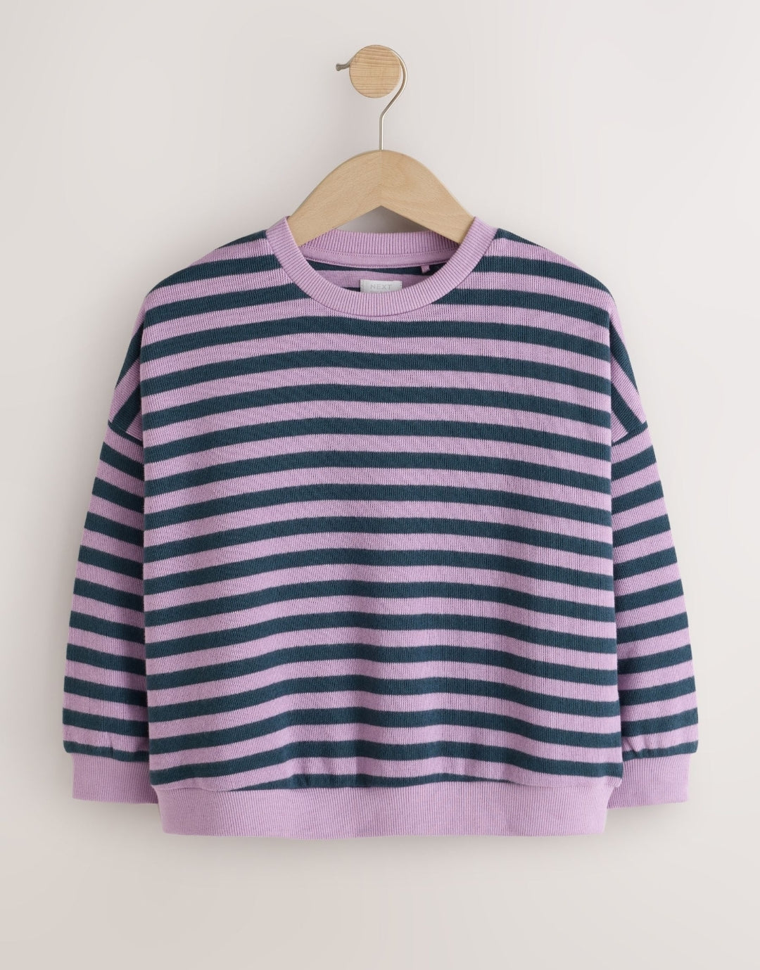 Green/Purple Cosy Rib Sweatshirts 2 Pack