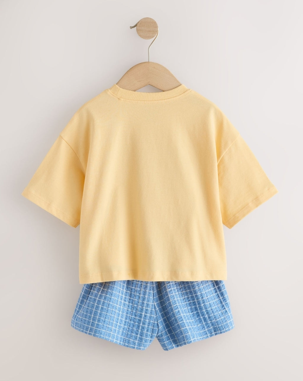 Yellow Strawberry T-Shirt Cycle
Shorts Set