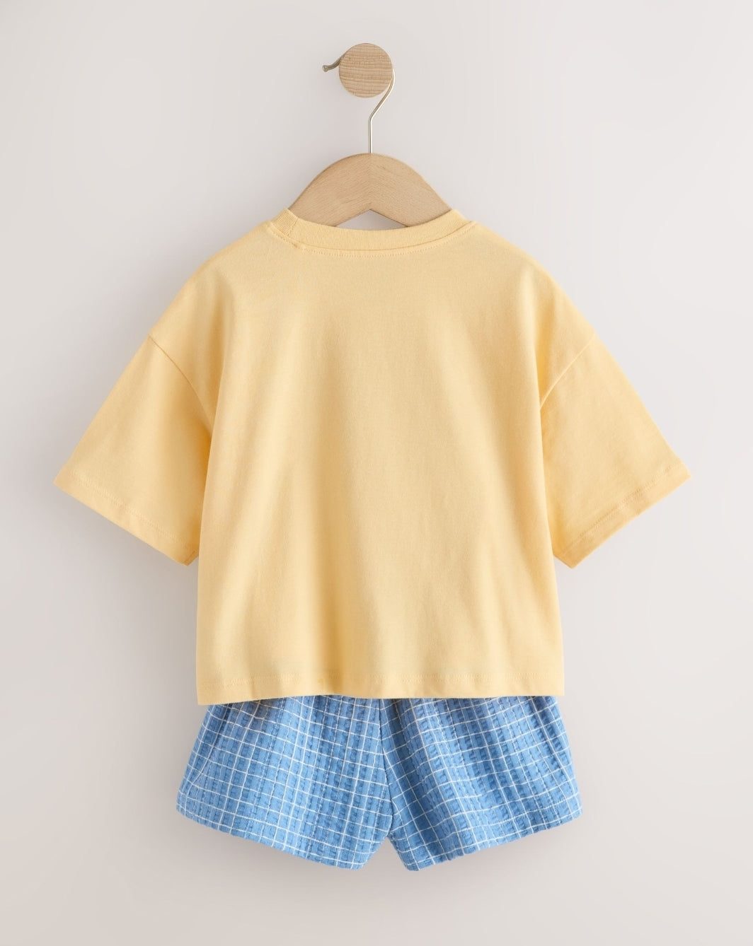 Yellow Strawberry T-Shirt Cycle
Shorts Set
