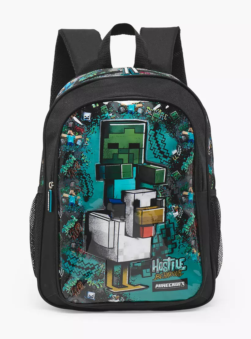 Hollywood Magic Minecraft 5-Piece School Backpack set 16 inches