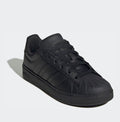 adidas Black Street Talk Lace Junior Trainers