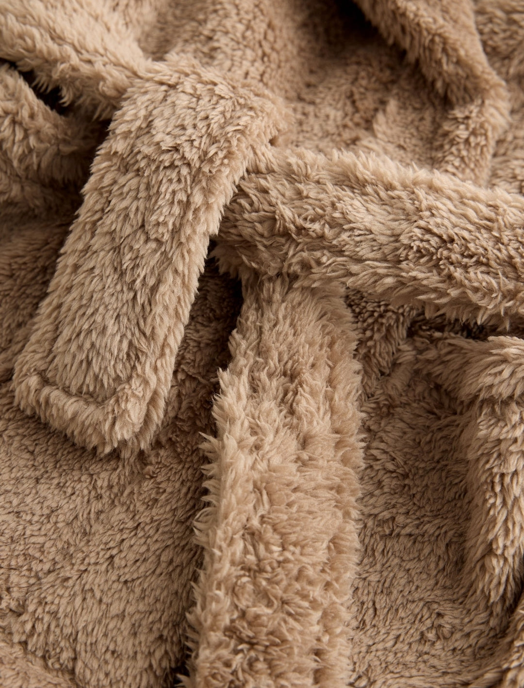 Brown Bear Fleece Robe