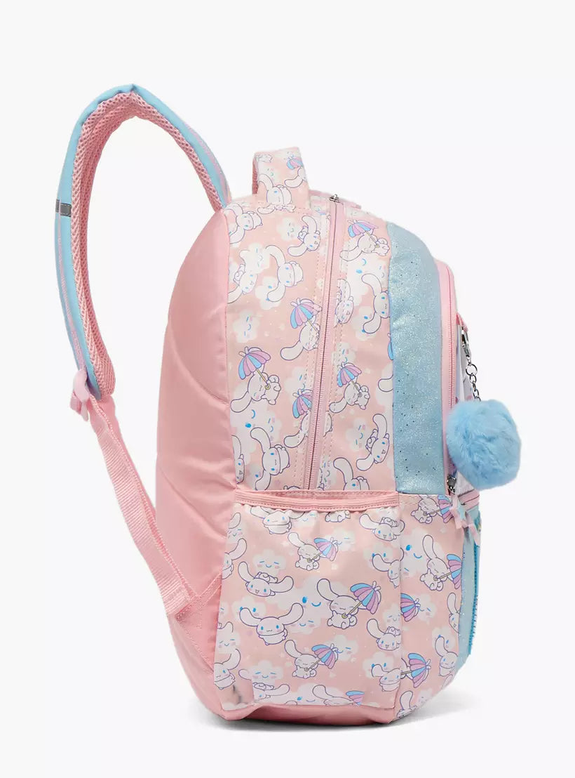 Sanrio Cinnamoroll Print Backpack for Girls  16 inches