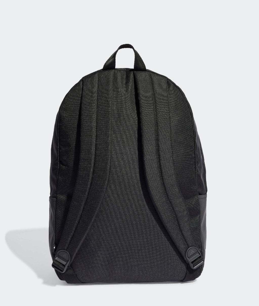 adidas Black Chrome Classic 3 Bar Logo Backpack